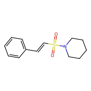 1-(2-Phenylethenesulfonyl)piperidine structure