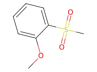 1-Methoxy-2-(methylsulfonyl)benzene structure