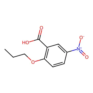5-Nitro-2-propoxybenzoic acid structure
