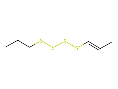 1-(Prop-1-enyltetrasulfanyl)propane structure