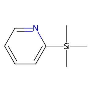 Pyridine, 2-(trimethylsilyl)- structure