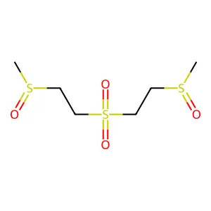 1,1'-Sulfonylbis(2-(methylsulfinyl)ethane) structure