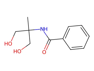 N-(2-Hydroxy-1-hydroxymethyl-1-methyl-ethyl)-benzamide structure