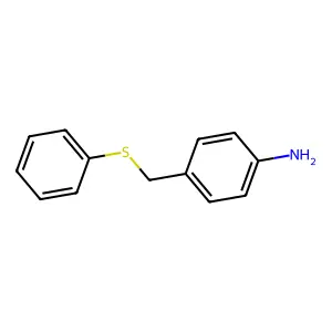 p-Toluidine, alpha-(phenylthio)- structure