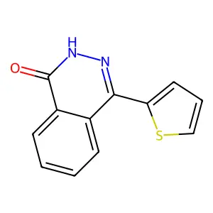 4-(Thiophen-2-yl)-1,2-dihydrophthalazin-1-one structure