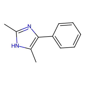2,4-Dimethyl-5-phenyl-1h-imidazole structure