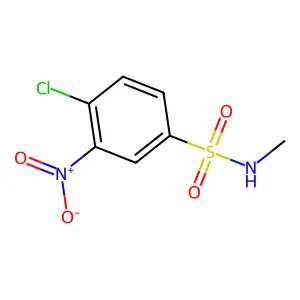 Benzenesulfonamide, 4-chloro-N-methyl-3-nitro- structure