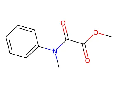 Methyl 2-(methylanilino)-2-oxoacetate structure