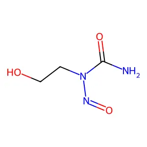 N-(2-Hydroxyethyl)-N-nitrosourea structure