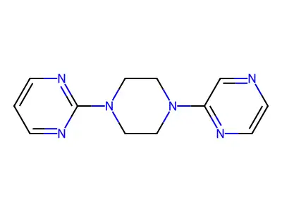 2-(4-(Pyrazin-2-yl)piperazin-1-yl)pyrimidine structure