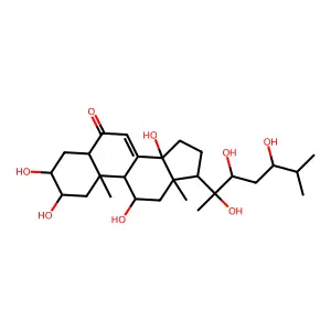 Rhapontisterone structure