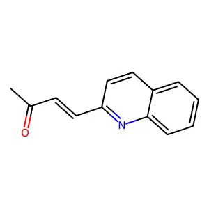 4-(2-Quinolyl)but-3-en-2-one structure