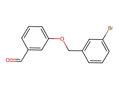 3-((3-Bromobenzyl)oxy)benzaldehyde structure