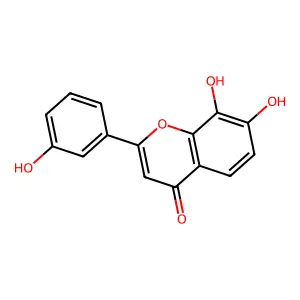 7,8,3'-三羟基黄酮 structure