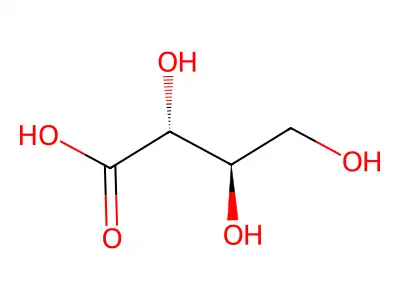赤糖酸 structure