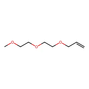 1-Propene, 3-(2-(2-methoxyethoxy)ethoxy)- structure