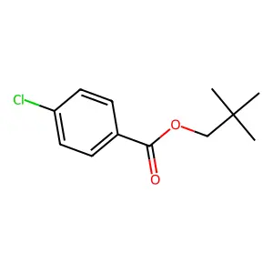 4-氯苯甲酸-2,2-二甲基丙酯 structure