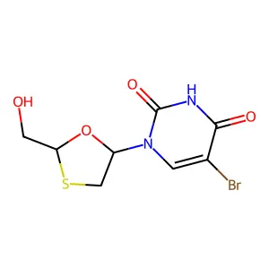 Oxathiolan 5BrU-.a. structure