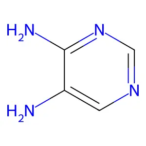 4,5-二氨基嘧啶 structure