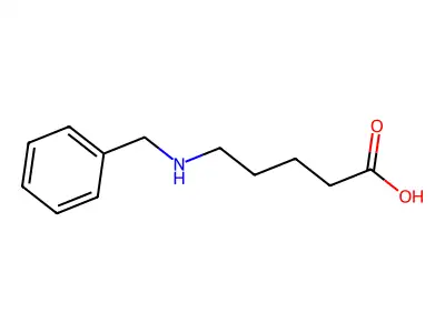 5-(Benzylamino)pentanoic acid structure