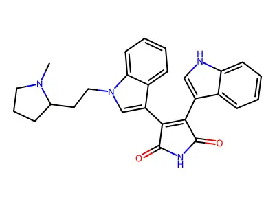 双吲哚基马来酰亚胺II structure