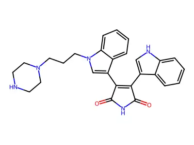 双吲哚基马来酰亚胺VII structure