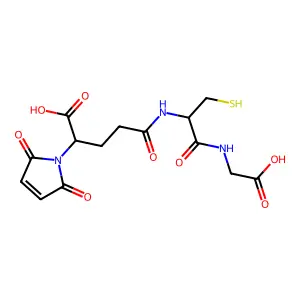 谷胱甘肽马来酰亚胺 structure