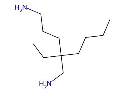 2-Butyl-2-ethyl-1,5-pentanediamine structure