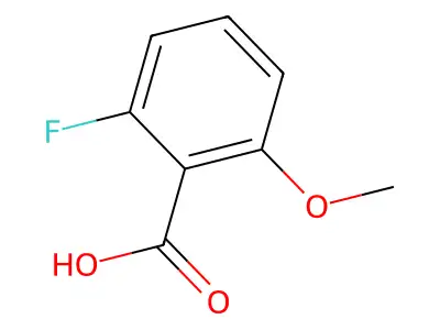 2-Fluoro-6-methoxybenzoic acid structure