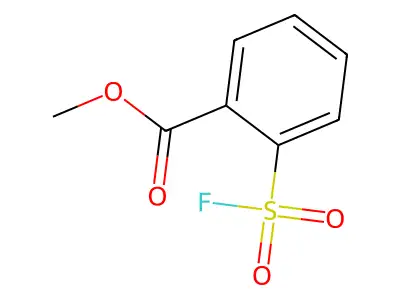 Methyl 2-(fluorosulfonyl)benzoate structure