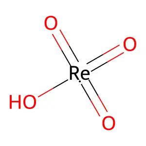 高铼酸 structure