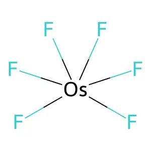 六氟化锇 structure