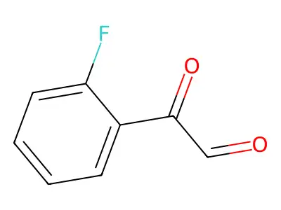 2-(2-Fluorophenyl)-2-oxoacetaldehyde structure