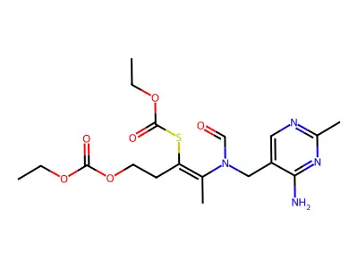 西可硫胺 structure