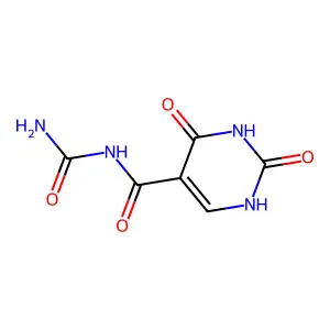 N-[(2,4-dioxo-1,2,3,4-tetrahydropyrimidin-5-yl)carbonyl]urea structure