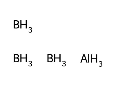 Aluminum, tris(tetrahydroborato(1-)-kappaH,kappaH')-, (OC-6-11)- structure