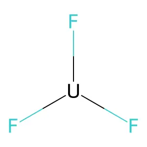 三氟化铀 structure