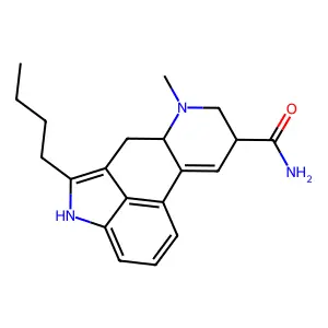 2-丁基麦角酰胺 structure