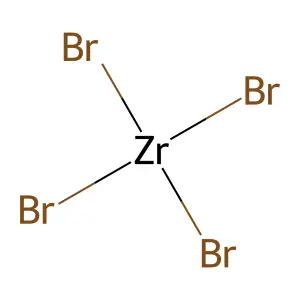 四溴化锆 structure
