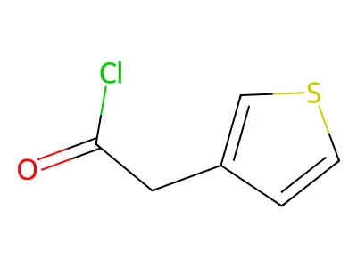 2-(Thiophen-3-yl)acetyl chloride structure