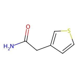 2-(Thiophen-3-yl)acetamide structure