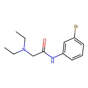 Acetamide, N-(3-bromophenyl)-2-(diethylamino)- structure