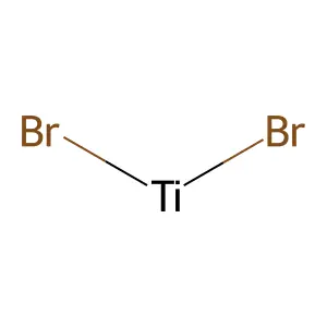 二溴化钛 structure