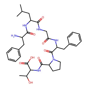 Myelopeptides structure