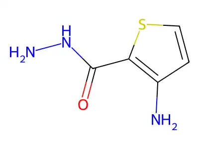 3-Aminothiophene-2-carbohydrazide structure