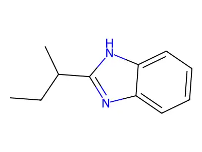 2-(butan-2-yl)-1H-1,3-benzodiazole structure