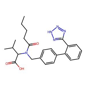 缬沙坦 structure