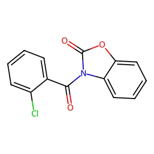 2(3H)-Benzoxazolone, 3-(2-chlorobenzoyl)- structure
