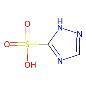 1,2,4-三唑-3-磺酸 structure