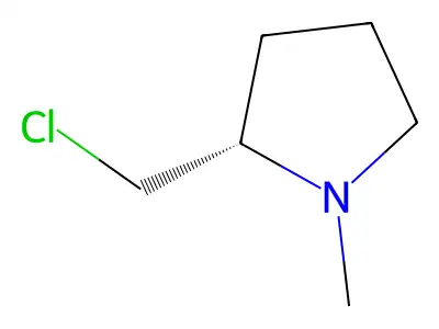 2-(Chloromethyl)-1-methylpyrrolidine structure